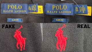 Fake vs Real Polo Ralph Lauren T-shirt / How to spot fake Polo Ralph Lauren T-shirt