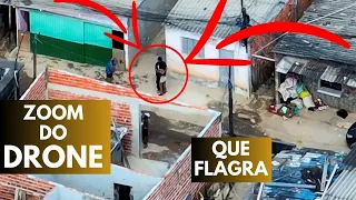 Agora nada escapa do drone