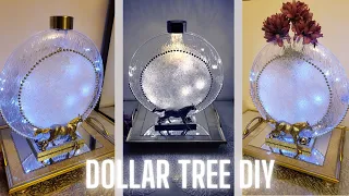 DIY Lamp & Vase Centerpiece | Glam Home Decor Ideas | Dollar Tree DIY