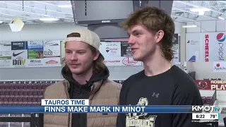 Tauros Time: Finnish players make their mark in Minot