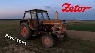 Zetor 8011, první letošní start, příprava na STK #1