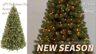 MDPV7_PRELIT ARTIFICIAL CHRISTMAS TREE 7FT