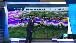 Northern California Atmospheric River Impacts: Forecast for possible snow totals