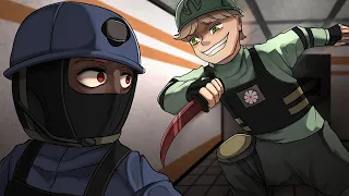 KNIFE FIGHT // Nine-Tailed Fox vs. Chaos Insurgency Animation