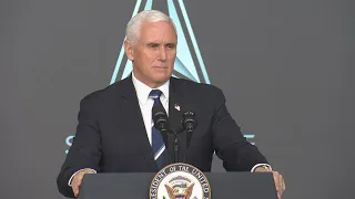 Vice President Pence & Senior Defense Leaders Commemorate First Birthday of U.S. Space Force