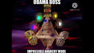 Obama Boss Impossible Anarchy Mode (full music edited in)