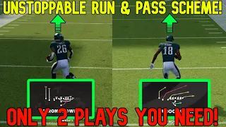 ⚠️CAN'T BE STOPPED⚠️ Most Overpowered Run & Pass Play Scheme in Madden NFL 22! Offense Tips & Tricks