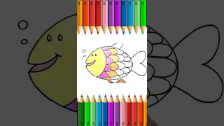 #fish #coloring #kids #shorts #ytshorts #viral