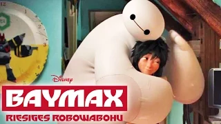 BAYMAX - RIESIGES ROBOWABOHU - Die unanimierte Animation | Disney HD