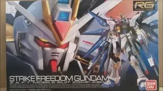 Gundam RG strike freedom review