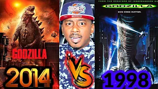 I watched GODZILLA (2014) & (1998) & THIS is what I have to say .. first time watching