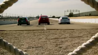 Drag Race! 2011 Cadillac CTS-V Wagon vs 2011 Porsche Panamera Turbo vs 2011 BMW X6 M