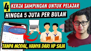 4 Kerja Sampingan Untuk Pelajar Tanpa Modal Lewat HP Saja & Penghasilan Tambahan Untuk Pelajar !