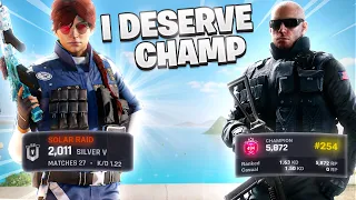 YOU vs Rank You *DESERVE* (Rainbow Six Siege)