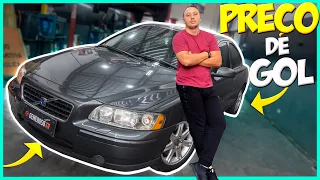 O CARRO DE PATRÃO BARATO QUE BRASILEIRO ESQUECE - VOLVO S60 2.0 TURBO