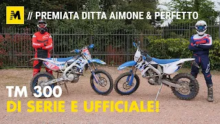 TM Racing EN 300 Fi 4T 2021 TEST: la moto di serie e....quella ufficiale!