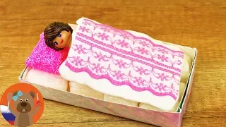 Новая кровать для Стэллы  |  Playmobil мебель своими руками  |  DIY идеи для детей