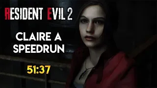 Resident Evil 2 Remake - Claire A Speedrun - 51:37