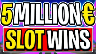 THE BIGGEST SLOT WINS OF MY LIFE 🤑 €5.000.000 🔥 IN ONE SESSION MUST SEE‼️