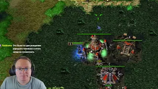 Ночной Warcraft III от Вудуша | Night Elf vs Undead | 27.08.2022