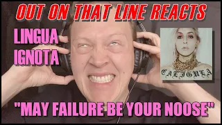 REACTION | Lingua Ignota - "MAY FAILURE BE YOUR NOOSE" | Out On That Line