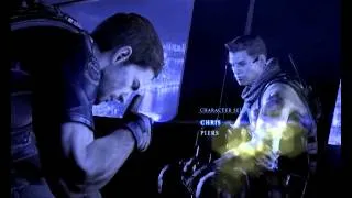 Resident Evil 6 Animation Menu and Character Campaign Selection