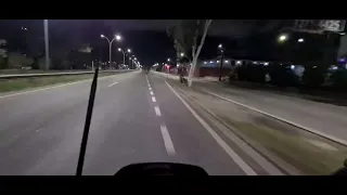 Rolê de Moto e da Madrugada XRE 300 sensação como se estivesse pilotando a Moto