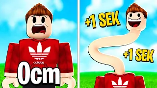 JEDE SEKUNDE +1 HALS LÄNGE?! (Roblox)