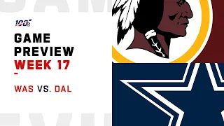 Washington Redskins vs Dallas Cowboys Week 17 NFL Game Preview