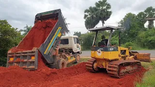 Hyundai Dump Truck | Bulldozer Loading Trucks | Mobil Truck#รถดัมพ์#덤프 트럭#ダンプトラック# Xe tải tự đổ