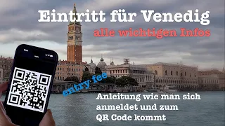 Eintritt in Venedig ab April !