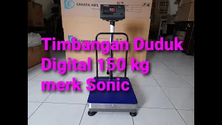 Timbangan Duduk Digital 150 Kg Sonic