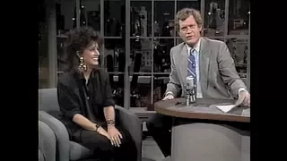 Grace Slick on Letterman, August 12, 1987