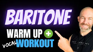 BARITONE Vocal Exercises [Daily WARM UP + Workout]