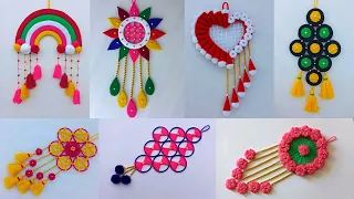 7 Best Woolen Wall Hanging Craft Ideas | Woolen Craft Wall Hanging | Woolen Wall Hangings