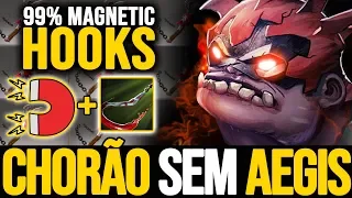 99% MAGNETIC HOOKS!!! MOST INSANE HOOKS GAMEPLAY BY CHORÃO SEM AEGIS | Pudge Official