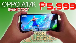 Oppo A17K Ultra High Settings Gaming Performance