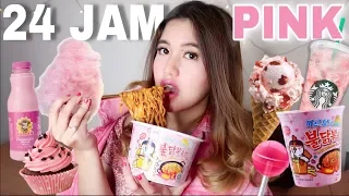 24 JAM MAKAN YANG WARNA PINK AJA!!