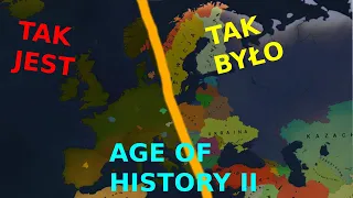 Jak wyglądałaby EUROPA gdyby KAŻDE PAŃSTWO ZACZYNAŁO Z 1 PROWINCJĄ? - AGE OF HISTORY 2