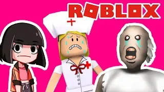 Бабка GRANNY попала в больницу Roblox - Прохождение необычного Паркура в Роблокс челлендж