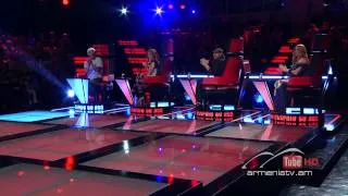 Jemma Karapetyan,Respect by Aretha Franklin - The Voice Of Armenia - Blind Auditions - Season 1