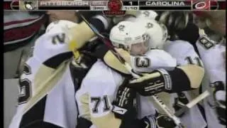 Highlights: Penguins @ Hurricanes: Game 4 2009 Playoffs