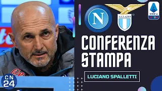 Conferenza stampa Spalletti per Napoli Lazio🎙 VIDEO INTEGRALE