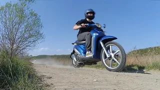 Piaggio Liberty offroad test