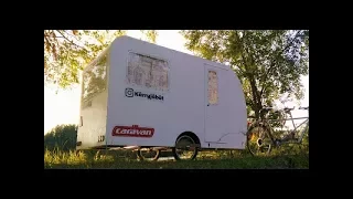 Building bicycle camper | Part 3/3