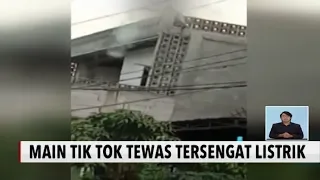 Diduga Asik Main Tiktok, Pelajar di Bekasi Tewas Tersengat Listrik  - iNews Siang 16/06