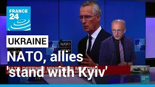 NATO chief says 'Ukraine has the momentum' in war, allies stand with Kyiv • FRANCE 24 English