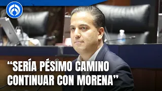 Damian Zepeda cuestiona la gestión de Morena y su publicidad negativa