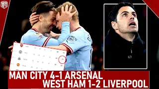 Arsenal DESTROYED! Man City 4-1 Arsenal Highlights! Liverpool beat West Ham! Chelsea Lose AGAIN!