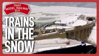 A Model Railway Winter Wonderland! - Moors View - A Snow Themed N Gauge Layout